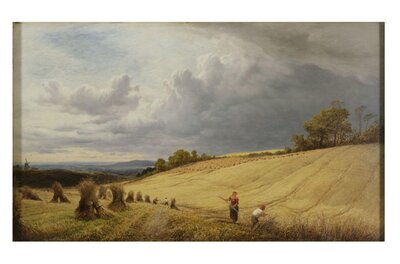 Cornfield with Reapers