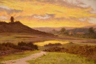 Reigate Hill, Evening