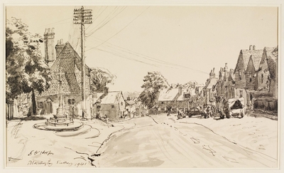 View of a Street in the Village of Bletchingley