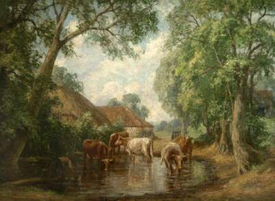 Cows in a Landscape